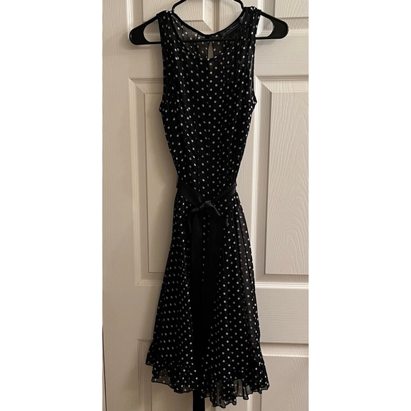 JESSICA HOWARD DRESS POLKA DOTS~AUDREY HEPBURN VIBE~8 - Picture 10 of 13